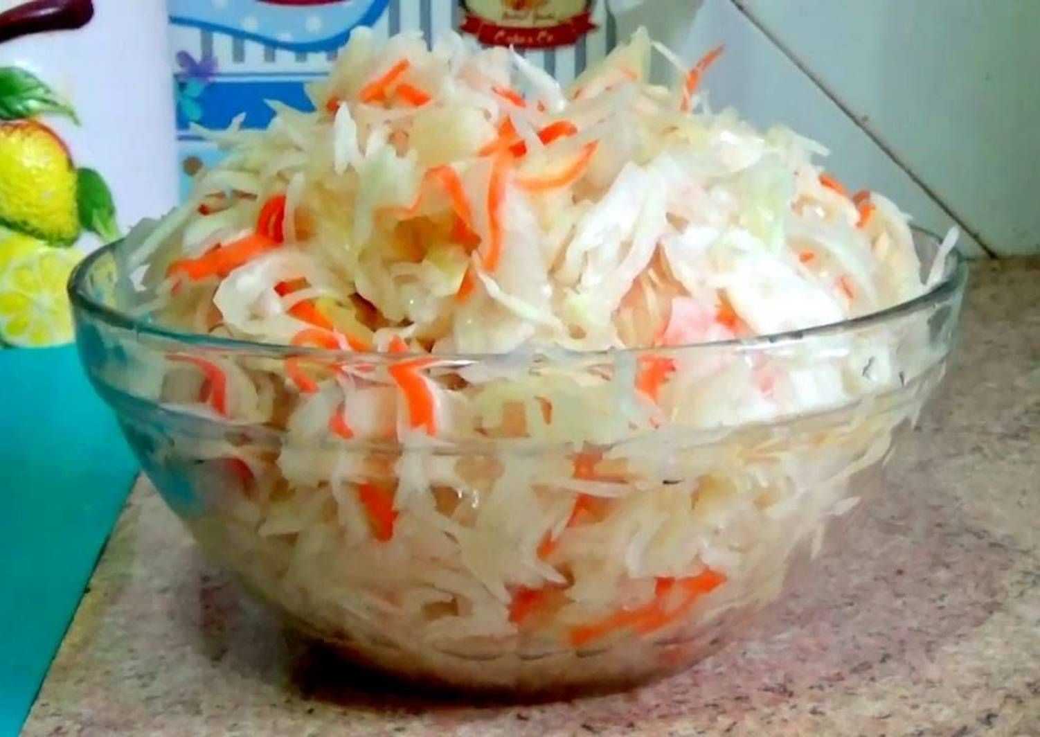Маринованная капуста быстрого приготовления (хрустящая и сочная) | народные знания от кравченко анатолия