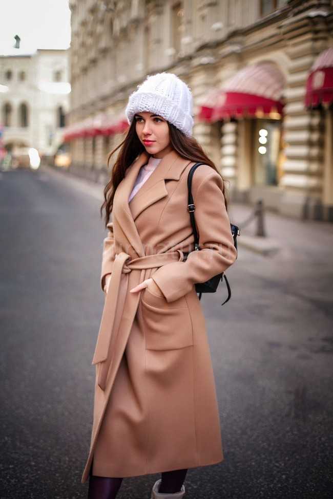 Как подобрать шапку к пальто женщине