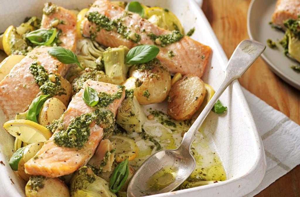 Рыба запеченная в духовке с картошкой — лучшие проверенные рецепты
