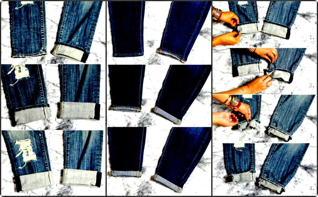 Как правильно подворачивать мужские джинсы: тренд современности