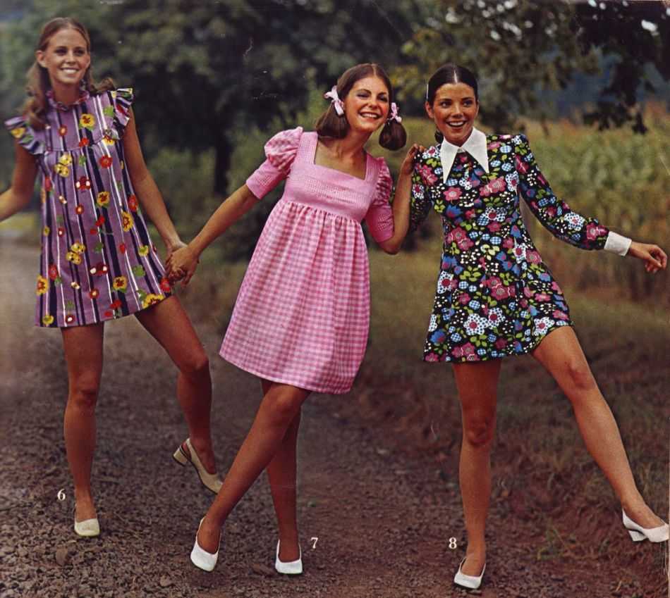Советские платья 60-80-х годов: модели и выкройки