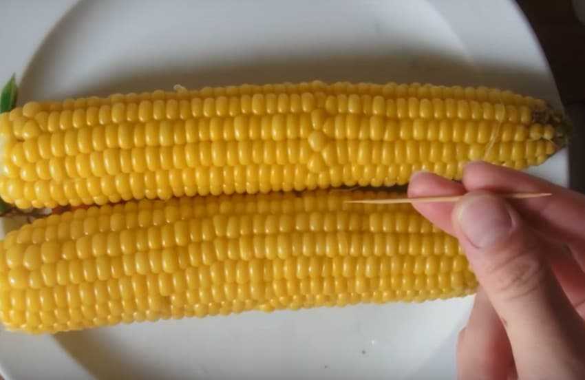 Как и сколько варить кукурузу в початках чтобы она была мягкая и сочная