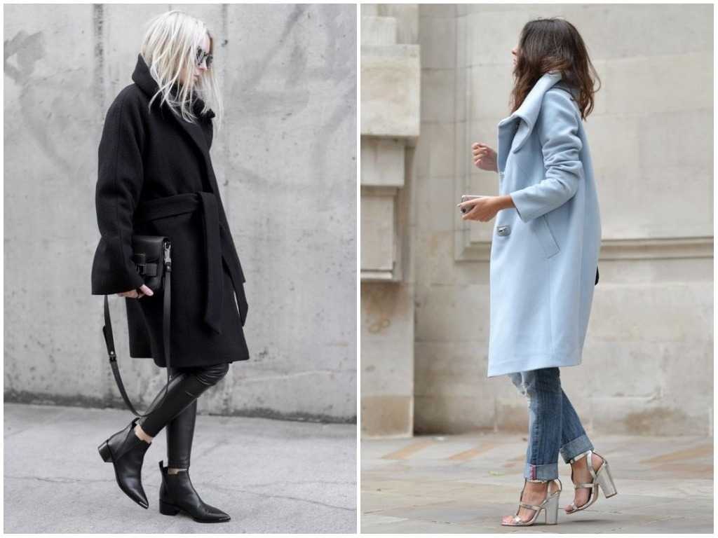 С чем носить серое женское пальто: 50 модных образов (фото)