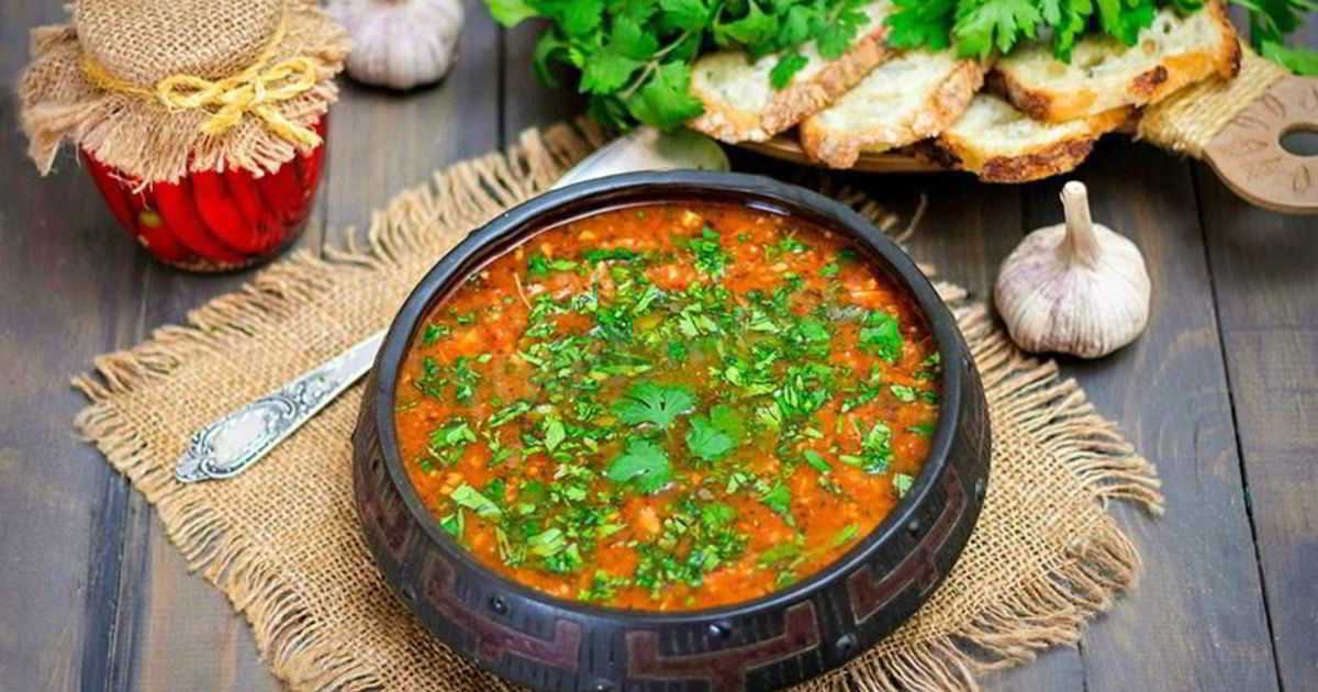 Суп – харчо из баранины по – грузински — пошаговые классические рецепты