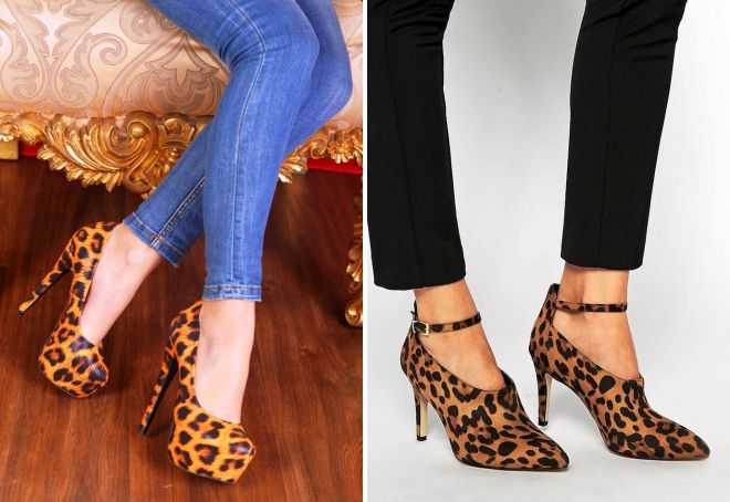 С чем носить леопардовые туфли, или модные принты нового сезона