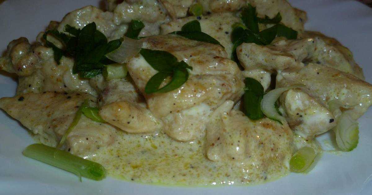 Пошаговый классический рецепт приготовления фрикасе из курицы