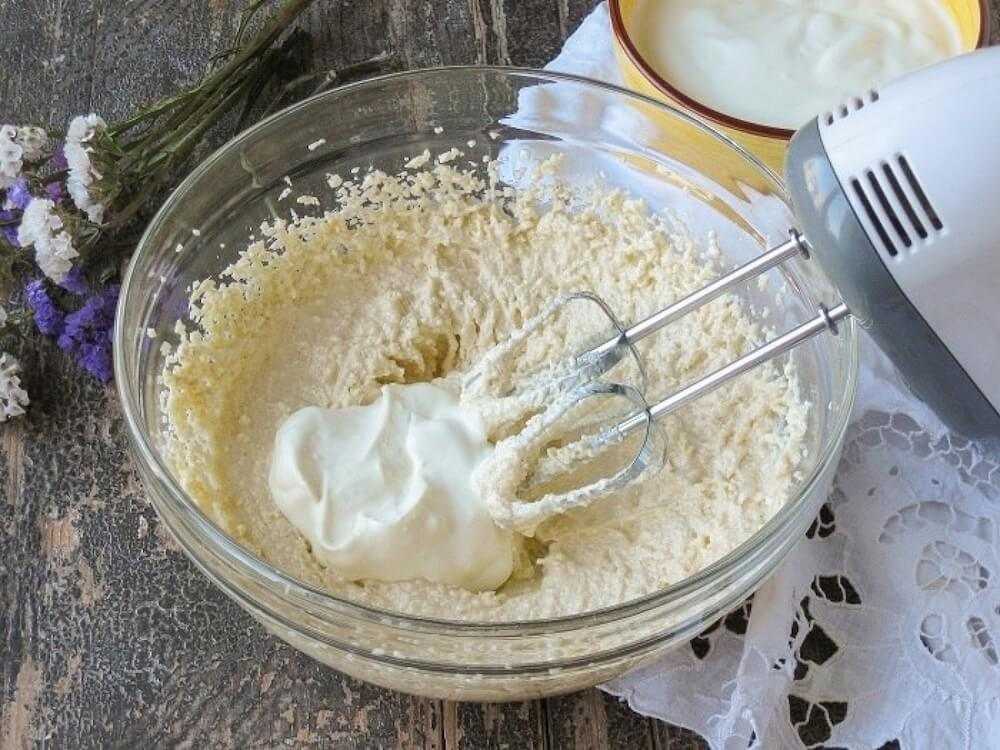 Вариаты приготовления творожно-сметанного крема для торта