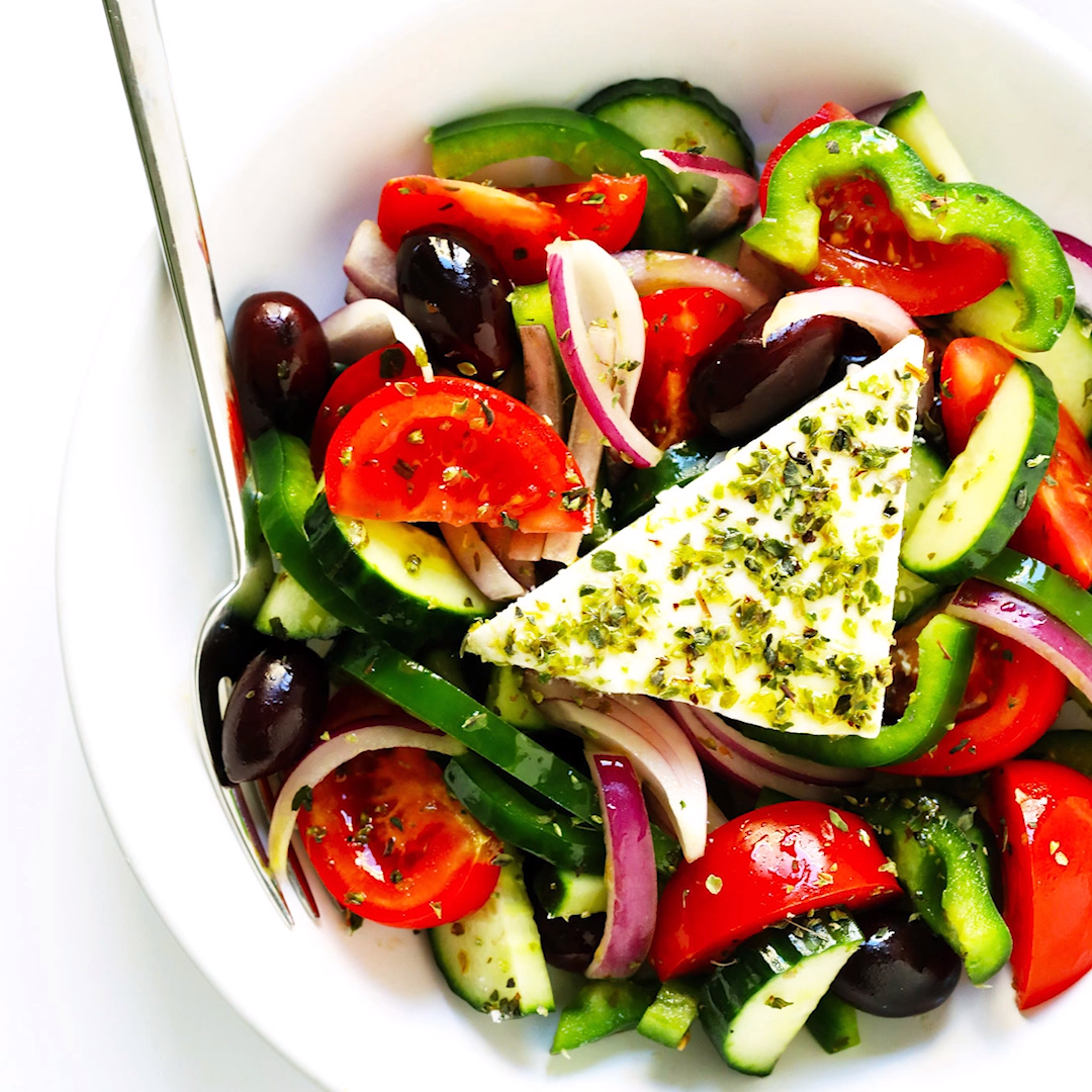 Греческий салат классический рецепт, 19 разных видов приготовления