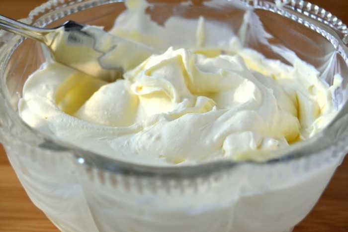 Творожный крем с желатином для бисквитного торта  - 7 пошаговых фото в рецепте