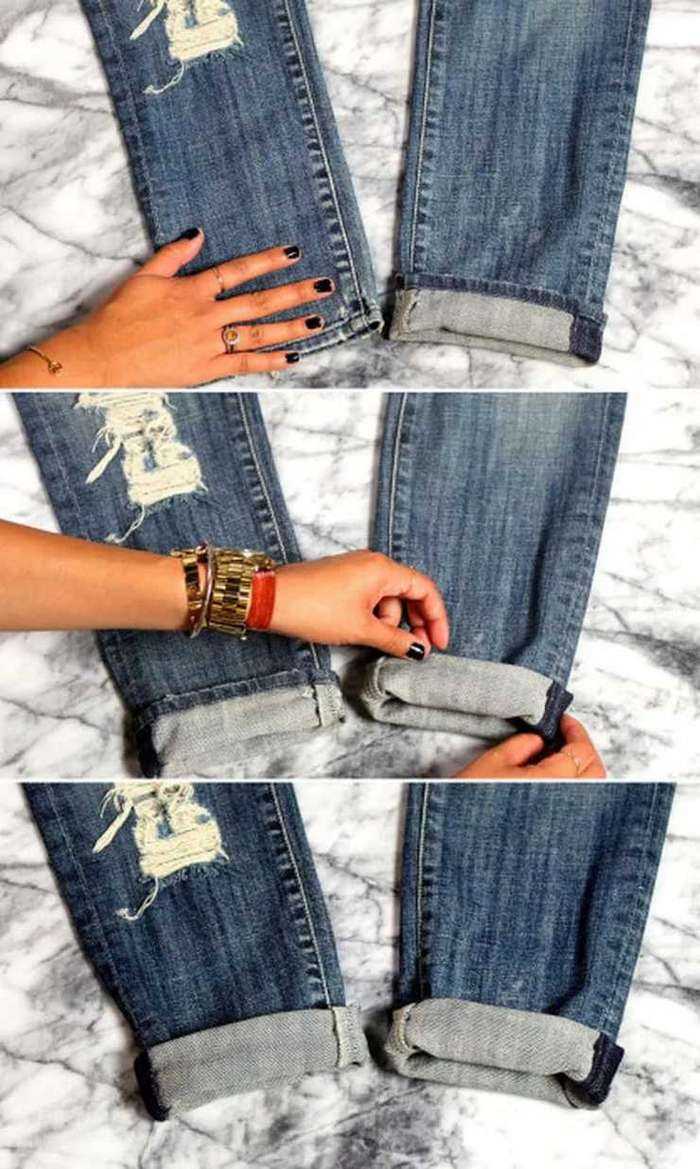 Как правильно подворачивать джинсы | с чем носить подвернутые джинсы