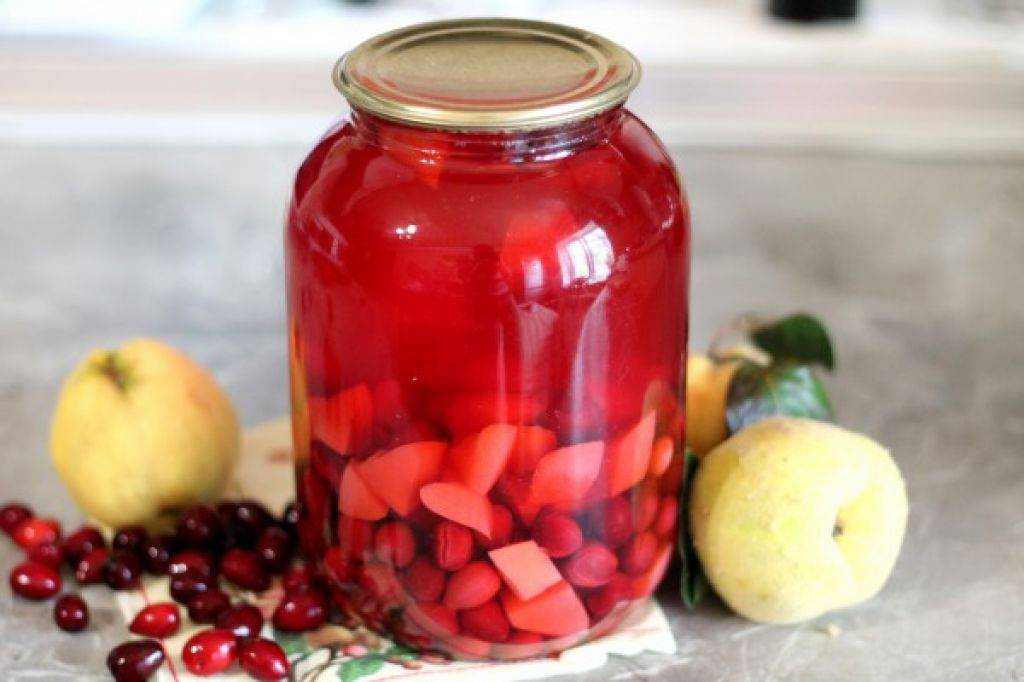 Компот из айвы на зиму без стерилизации – самый вкусный рецепт с фото (+7 рецептов)