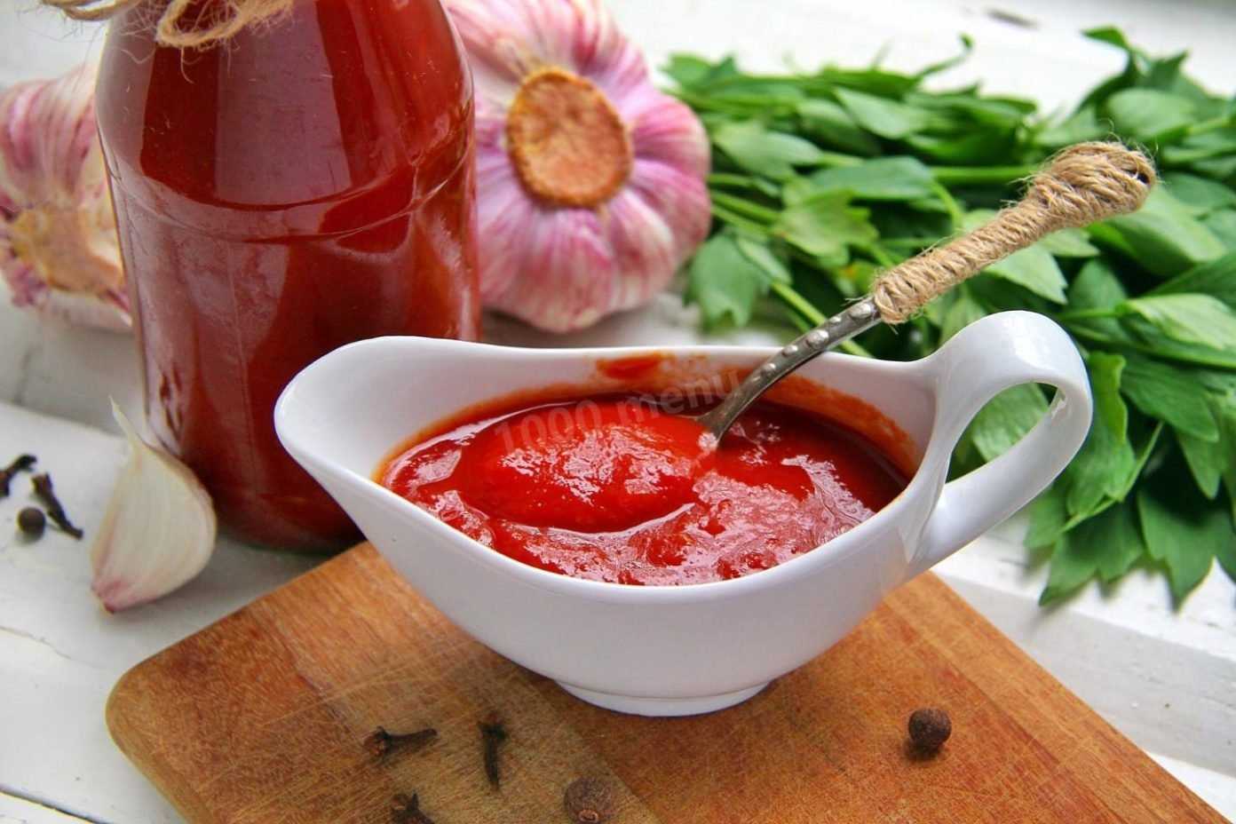 Томатно-сливовый кетчуп пошаговый рецепт