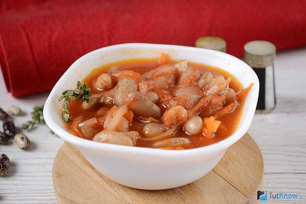 Суп из консервированной фасоли в томатном соусе - повседневный суп для всей семьи: рецепт с фото и видео