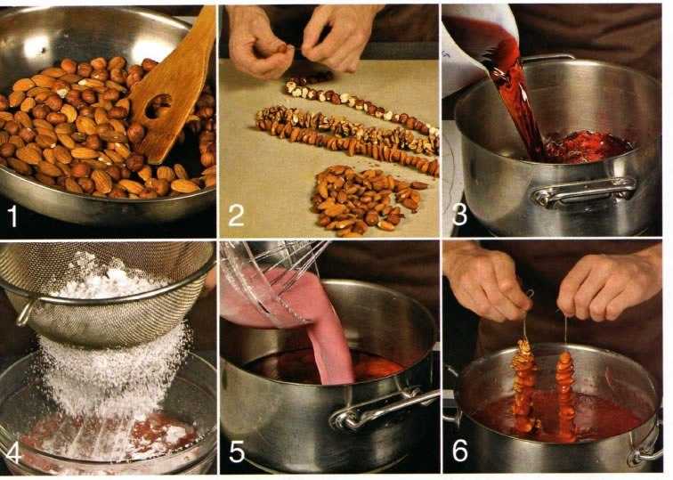 Чурчхела - что это такое и как приготовить эту сладость у себя дома?