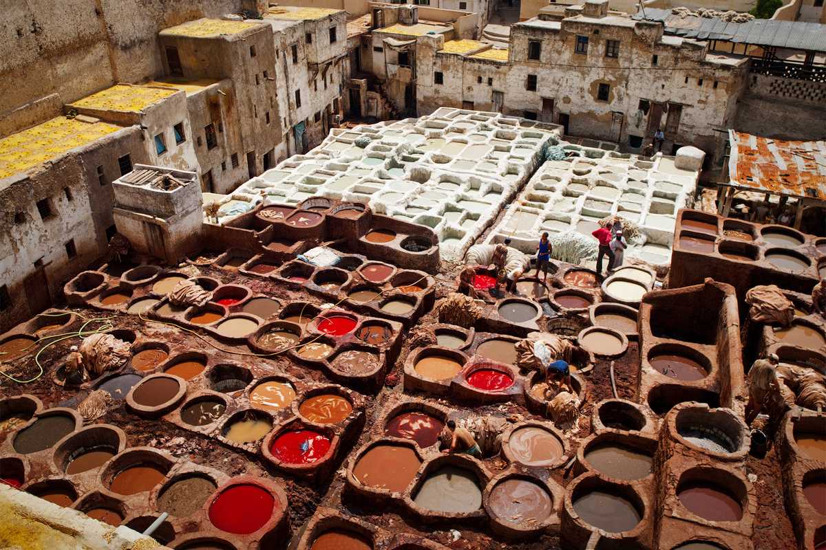 Город фес марокко