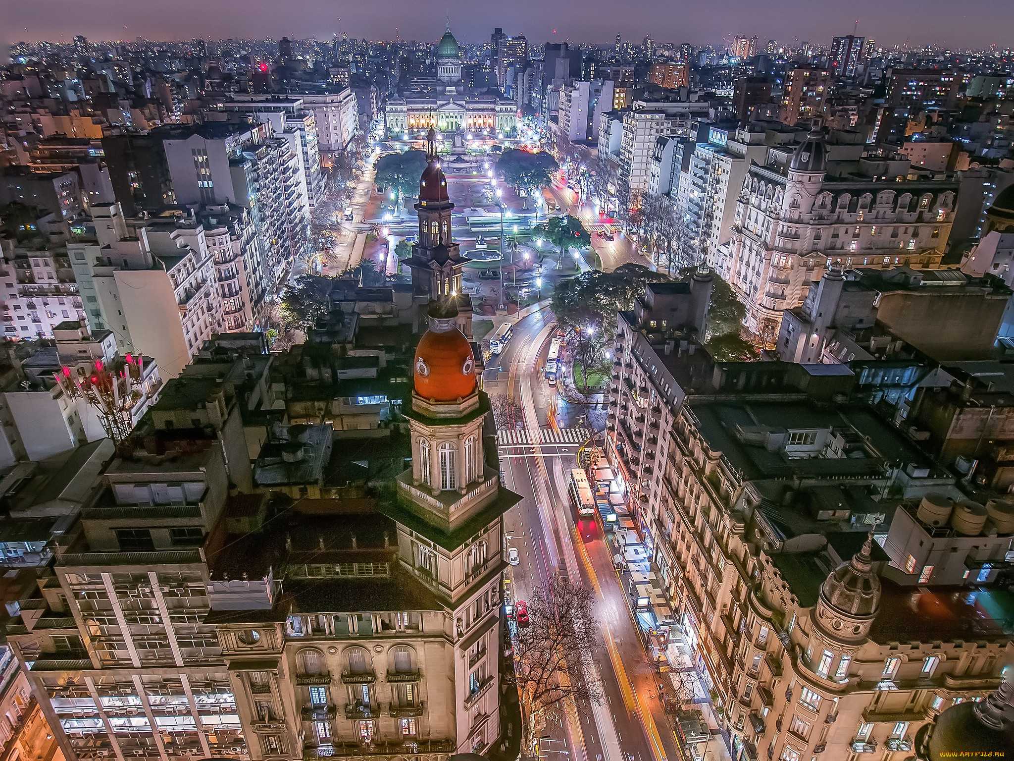 Буэнос-Айрес - прекрасный город, столица Аргентины, ее культурный и экономи...