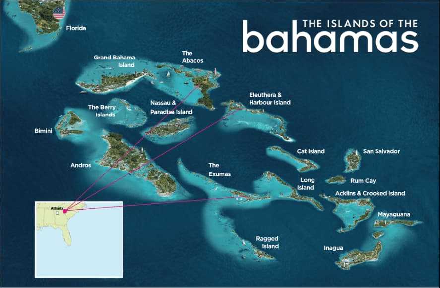 Багамские острова – райская страна, провести отпуск в которой мечтает каждый Здесь туристов ждут прекрасные песчаные пляжи, роскошные отели, отличный сервис, вкусная кухня, теплый приятный климат и удивительно живописная природа