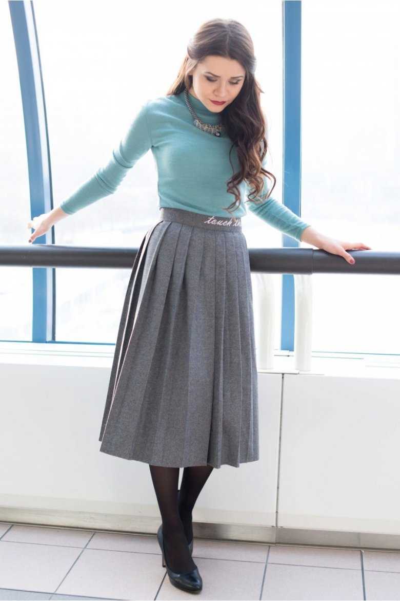 С чем носить длинную шерстяную юбку зимой? стильные юбки для холодов. крутые образы
