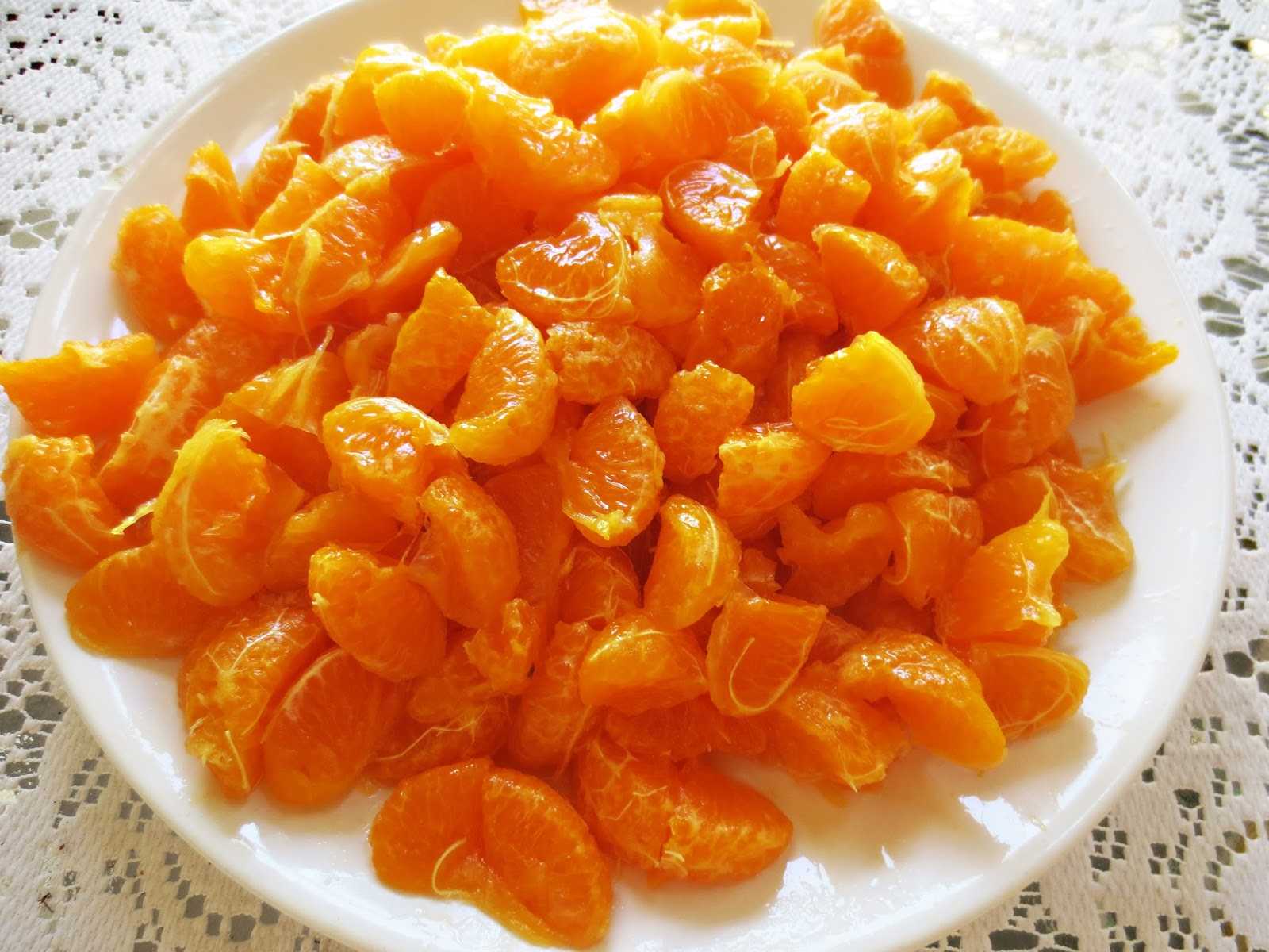 Цукаты из мандариновых корок
