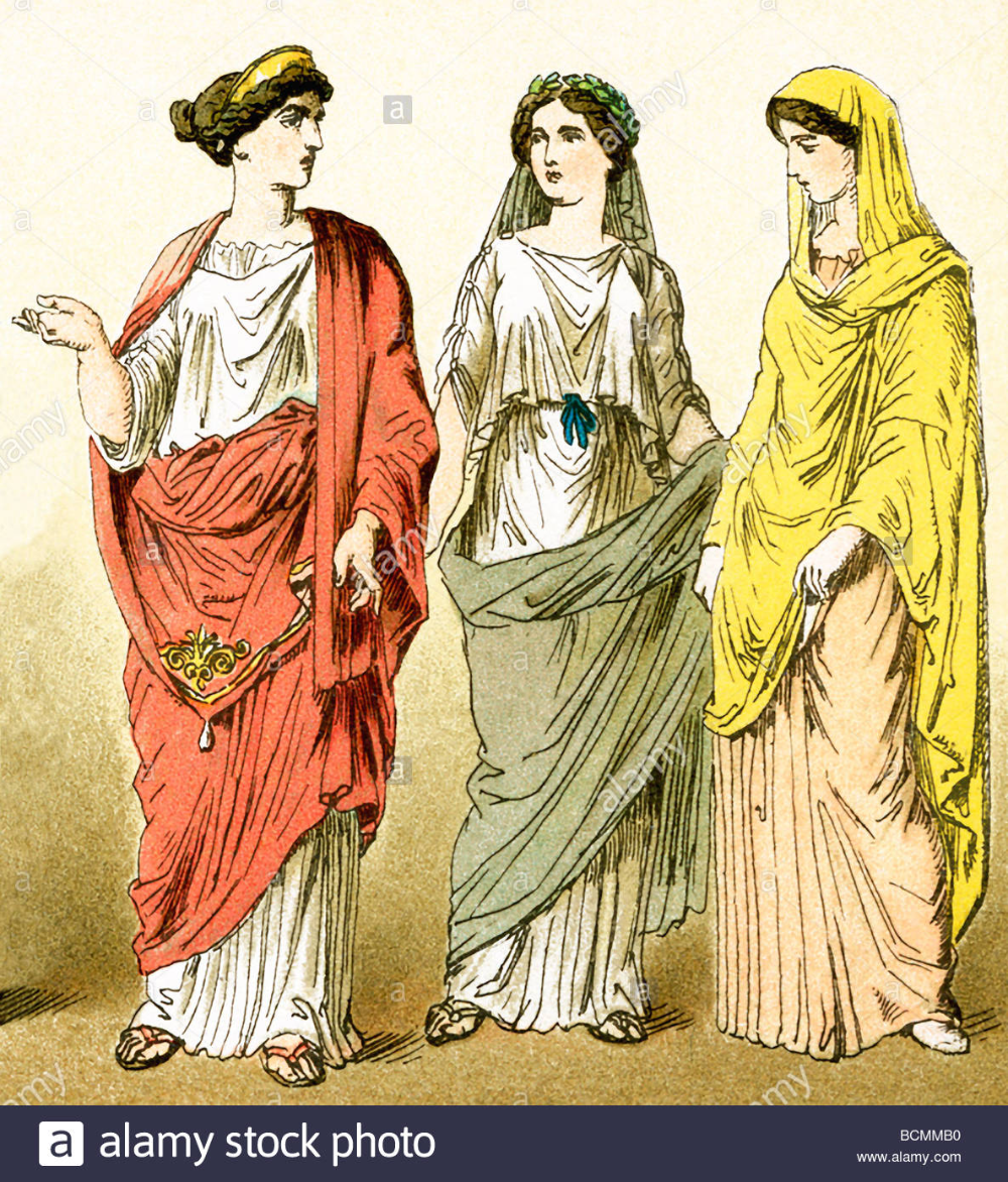 Палла женская одежда древний Рим
